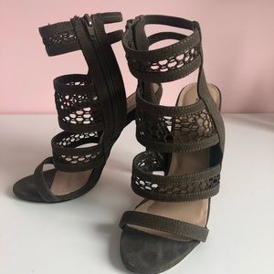 Just Fab Olive heeled sandals